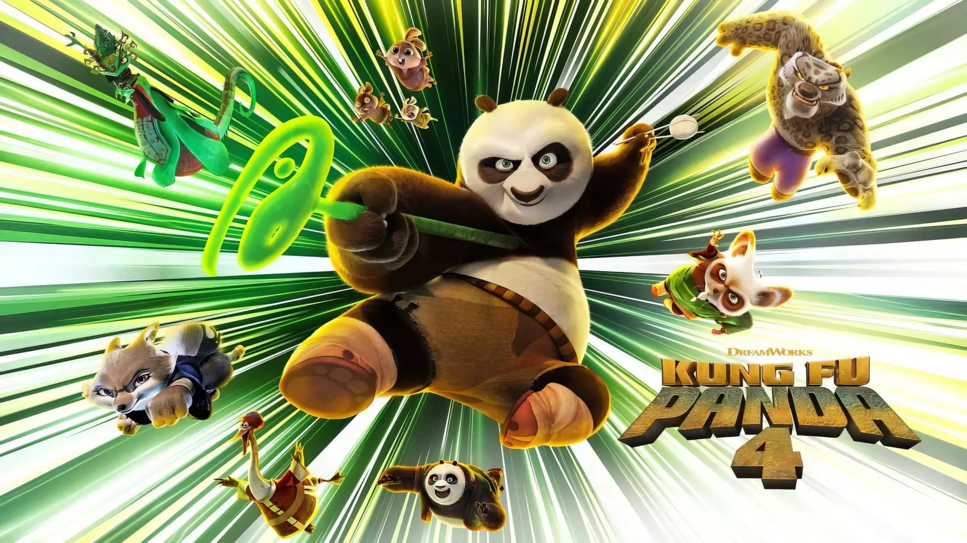 والپیپر انیمیشن Kung Fu Panda 4