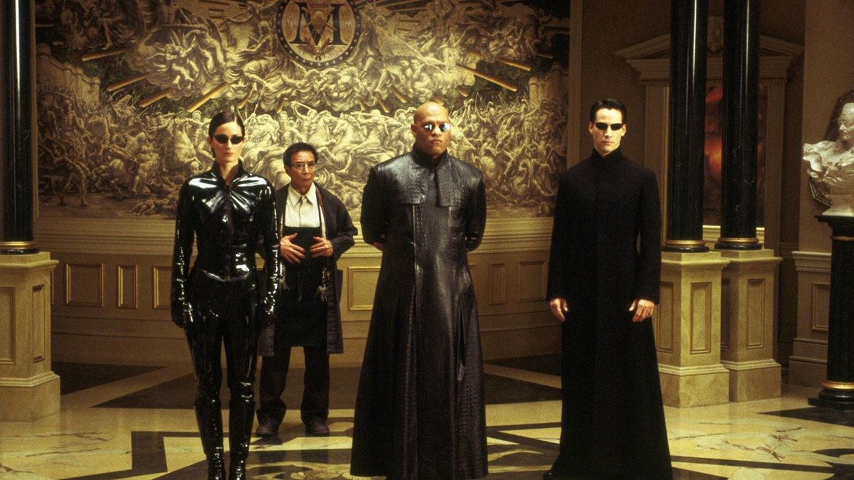 Une scène du film The Matrix : Reloaded