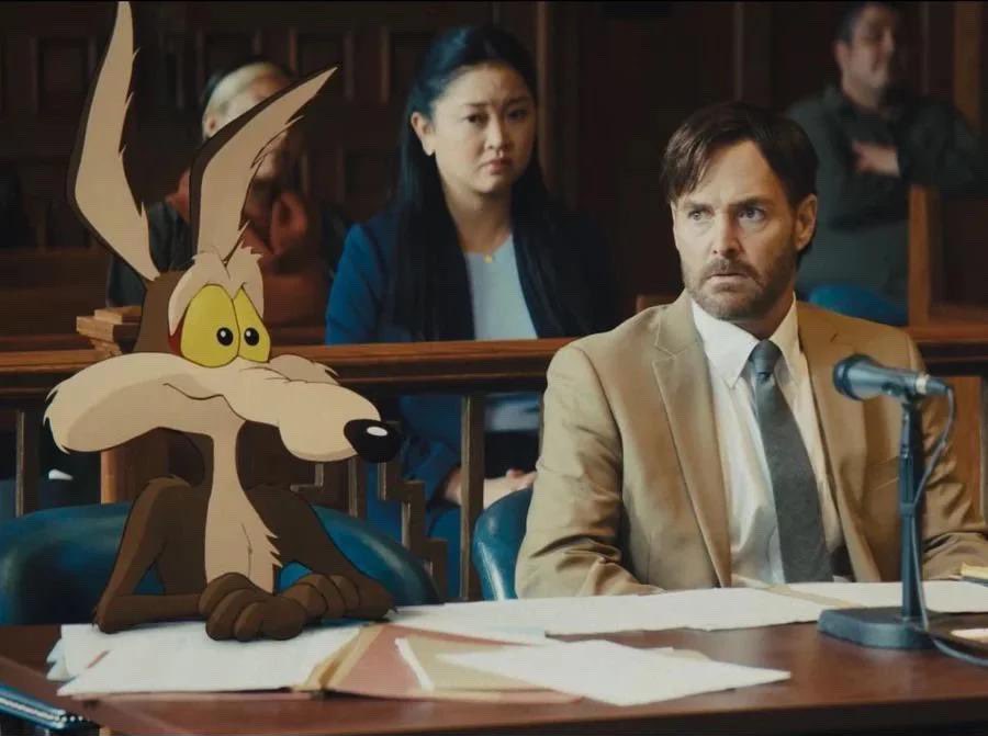 کایوت در دادگاه در فیلم Coyote vs. Acme 