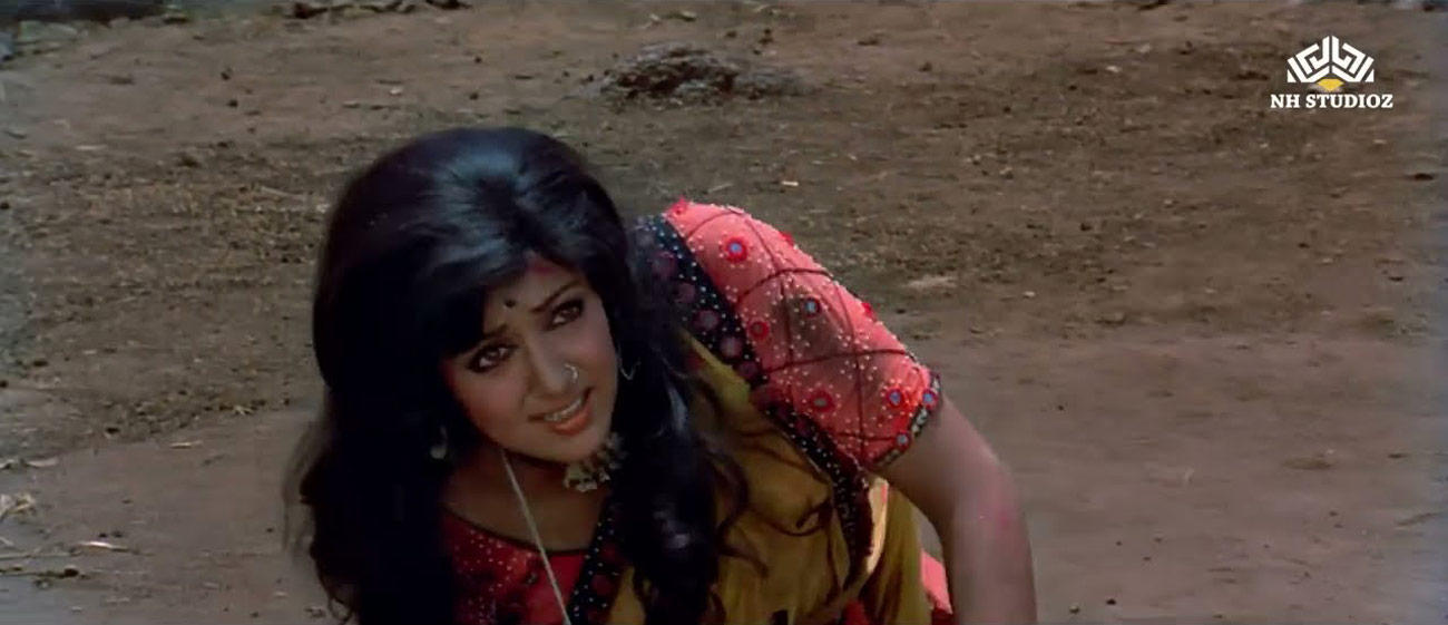 Hema Malini dans le rôle de Basanti dans le film Shola 