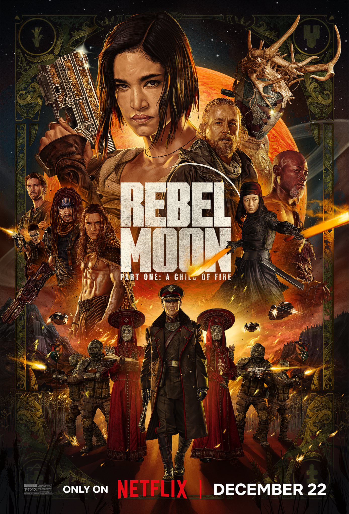 پوستر CCXP فیلم Rebel Moon: Part One – A Child of Fire 