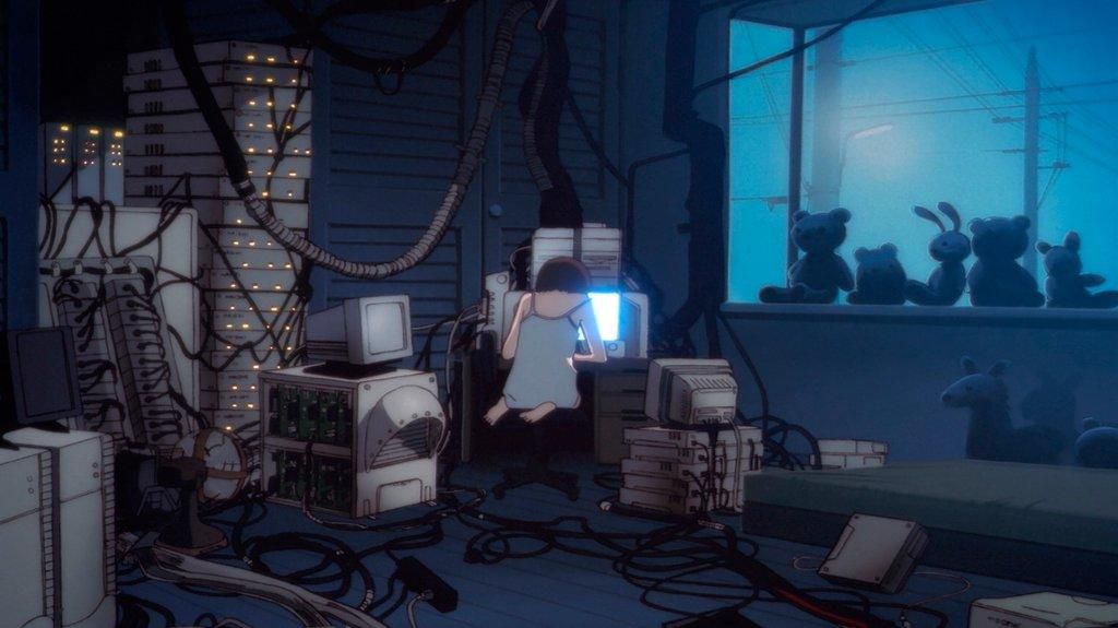 La chambre de Lin dans la série animée Les expériences de Lin