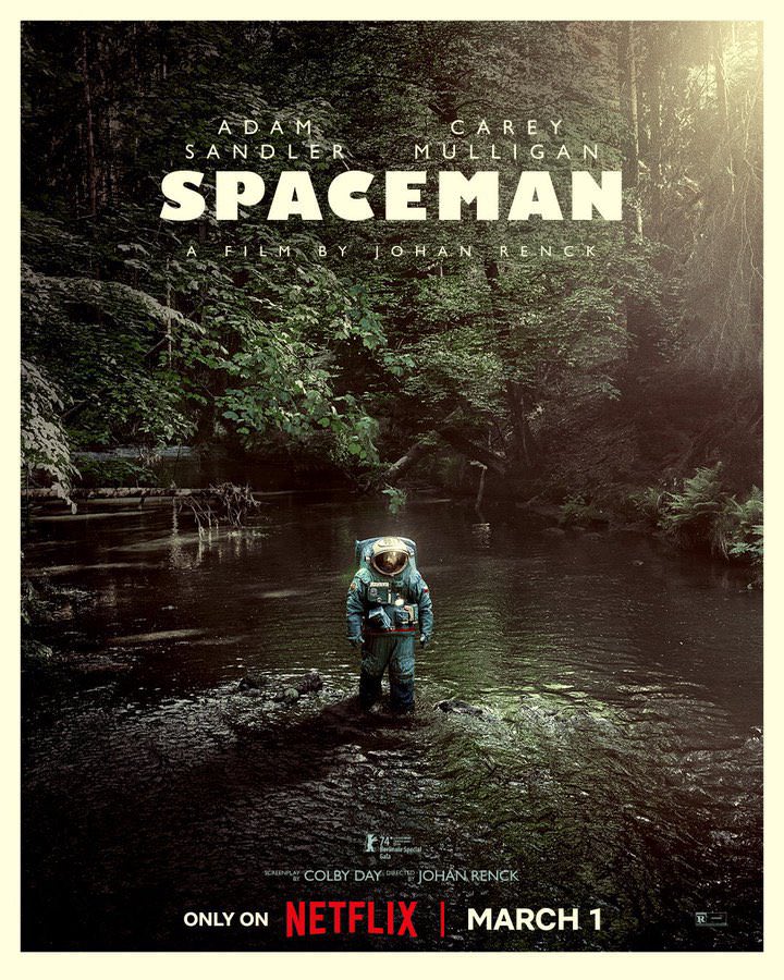 اولین پوستر فیلم Spaceman