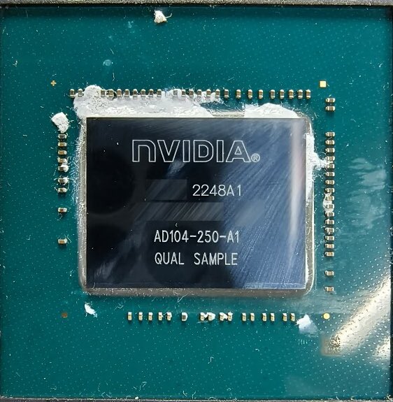 RTX 4070 with AD104 GPU