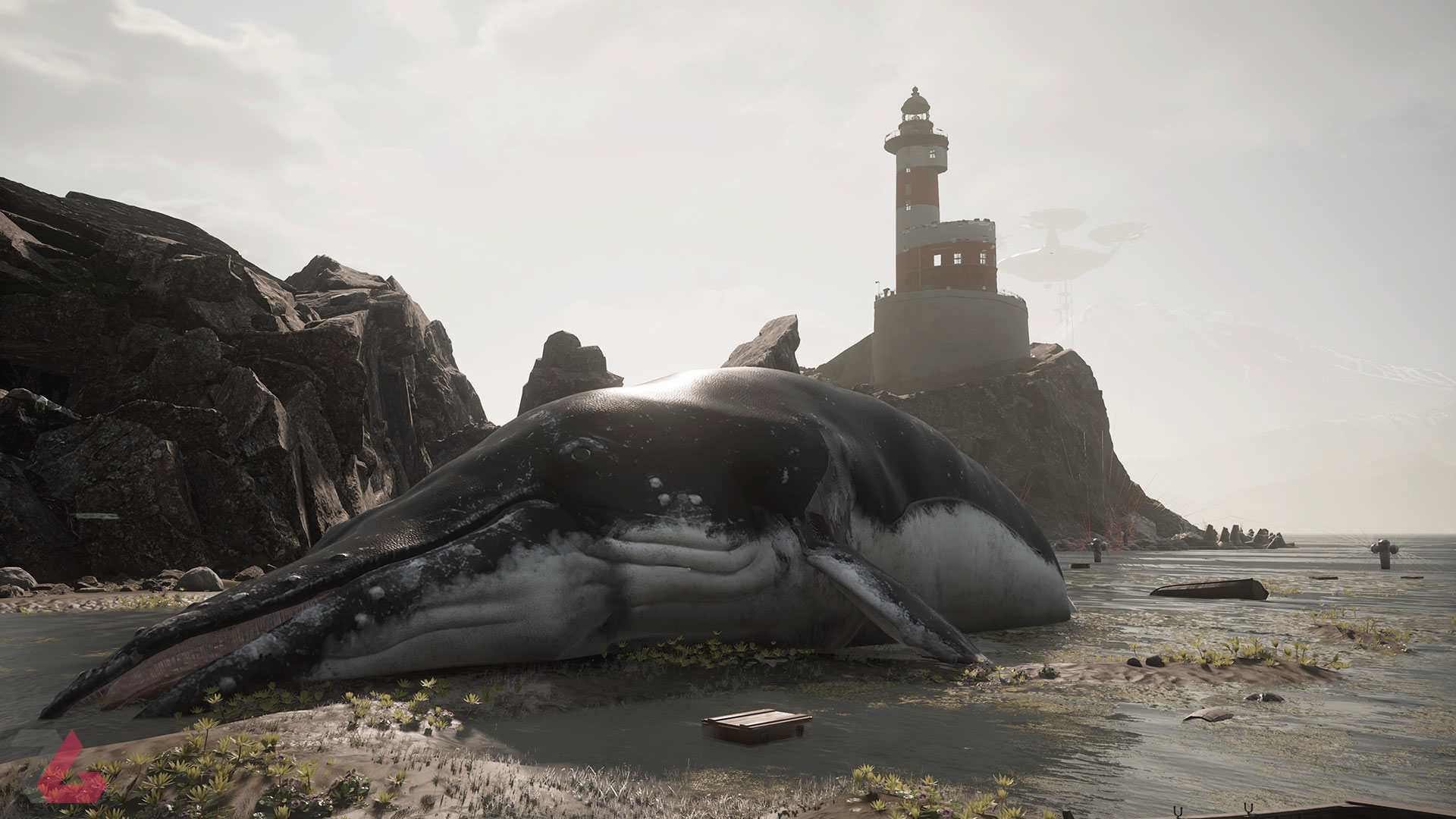 نهنگ مرده در بازی Atomic Heart