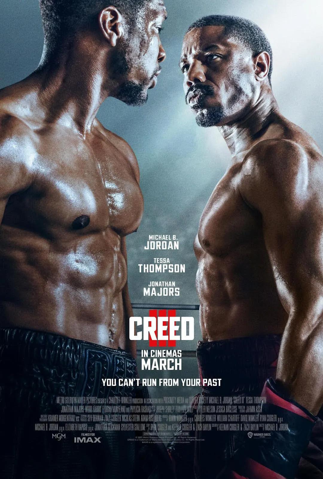 پوستر فیلم Creed 3 با بازی Michael B. Jordan