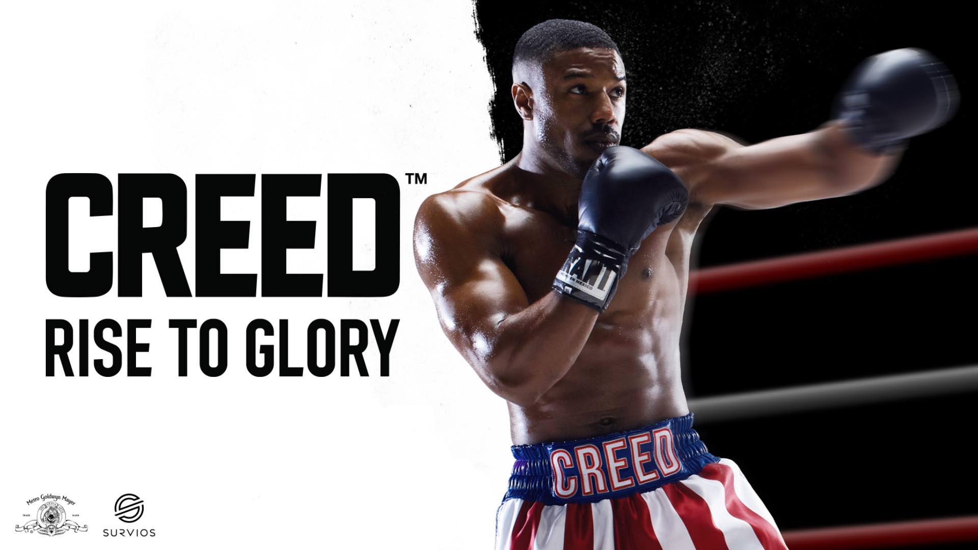 آدونیس کرید در حال بوکس در بازی Creed: Rise to Glory