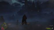 پرواز با جارو زیر نور مهتاب در بازی Hogwarts Legacy