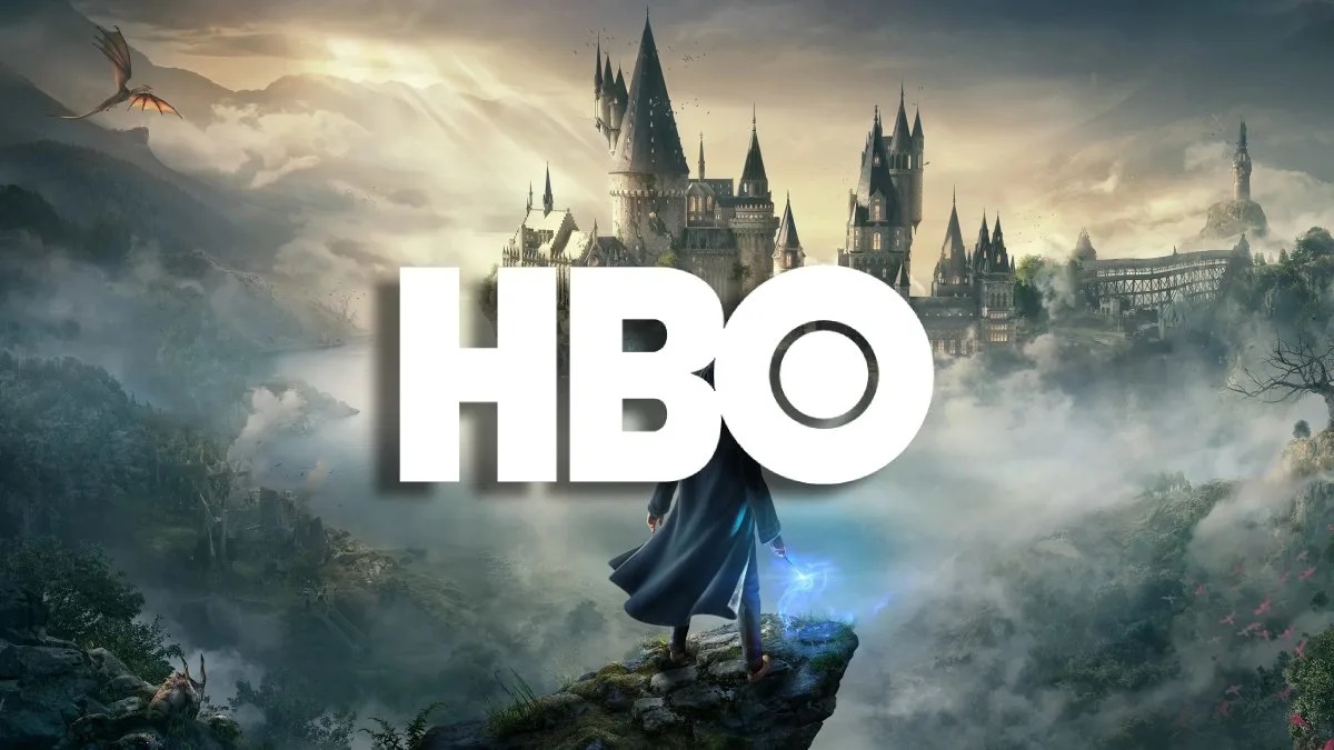 لوگوی HBO روی پوستر Hogwarts Legacy