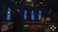 پنجره های آبی خوش جلوه در بازی Hogwarts Legacy