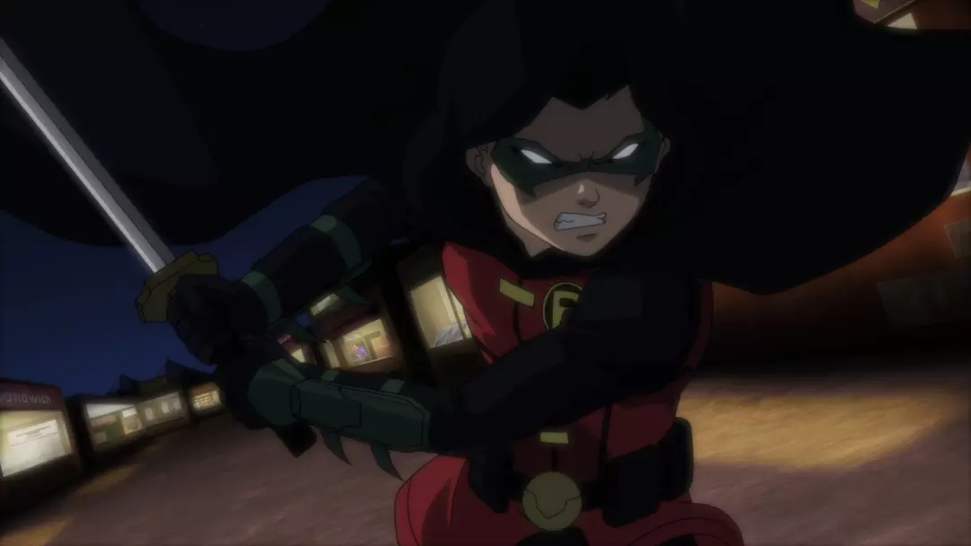 رابین در انیمیشن Justice League vs. Teen Titans