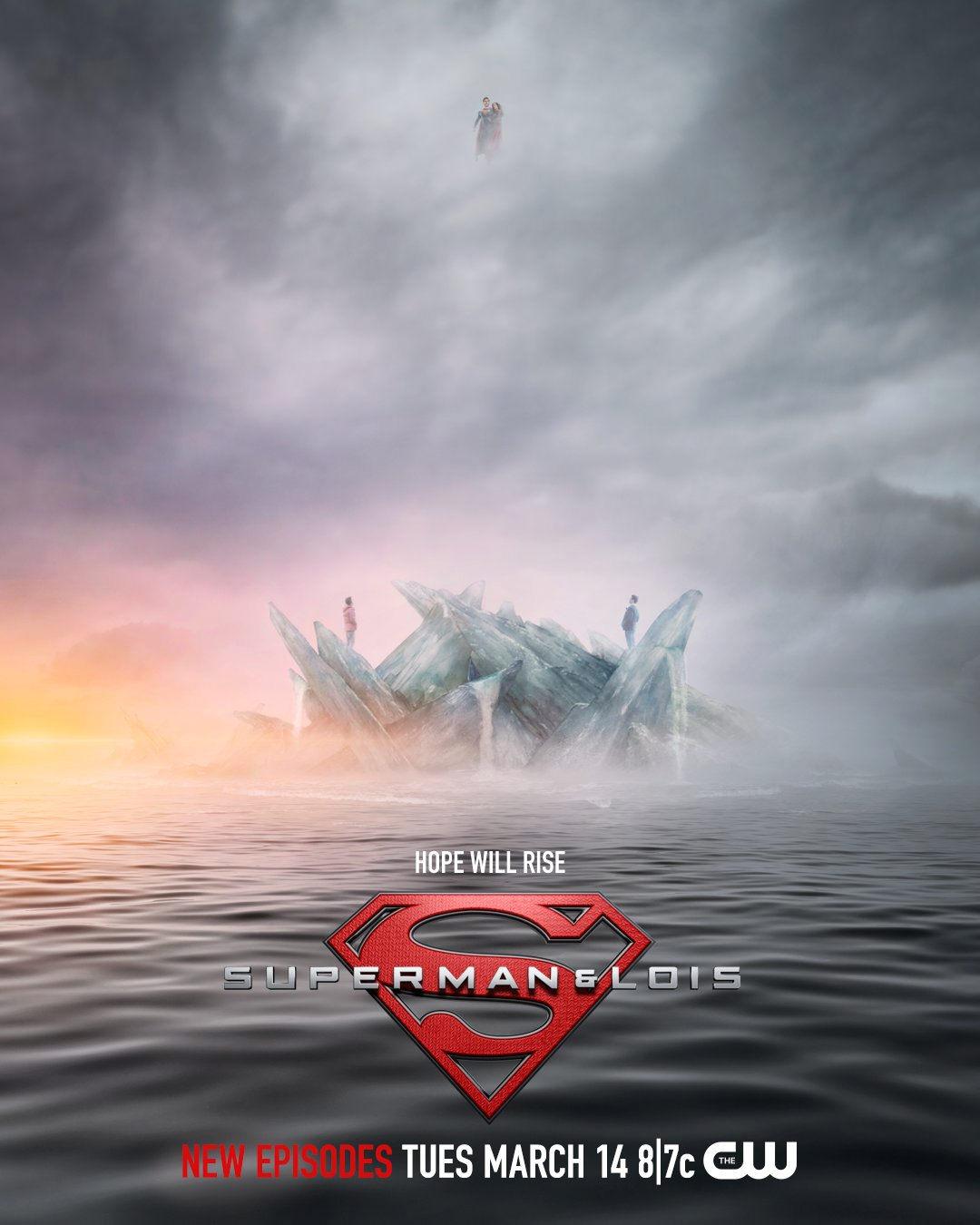 پوستر فصل سوم سوپرمن و لوئیس در شبکه CW