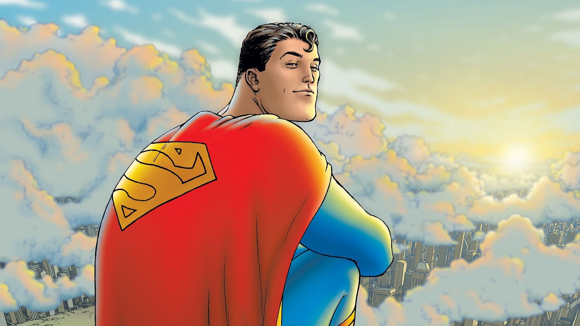 Superman en couverture de la bande dessinée Superman: Legacy