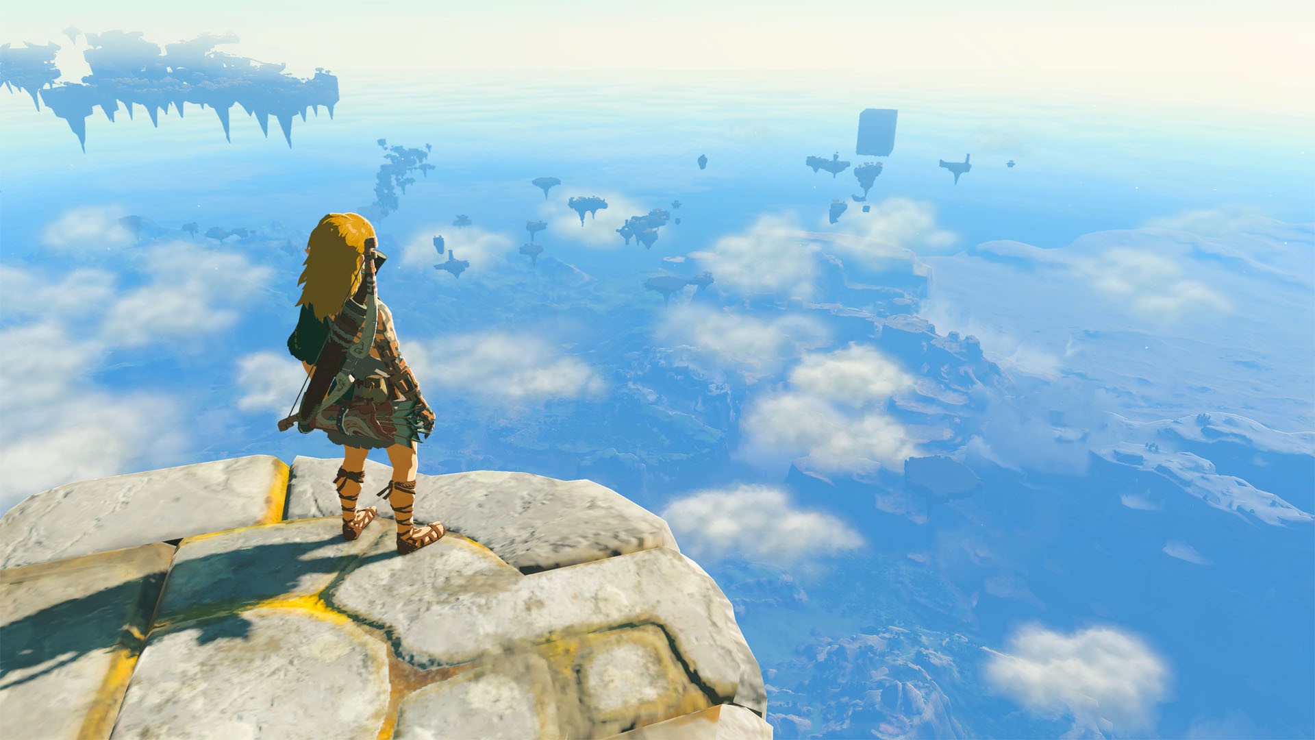 چشم‌انداز دریا در بازی The Legend of Zelda: Tears of the Kingdom