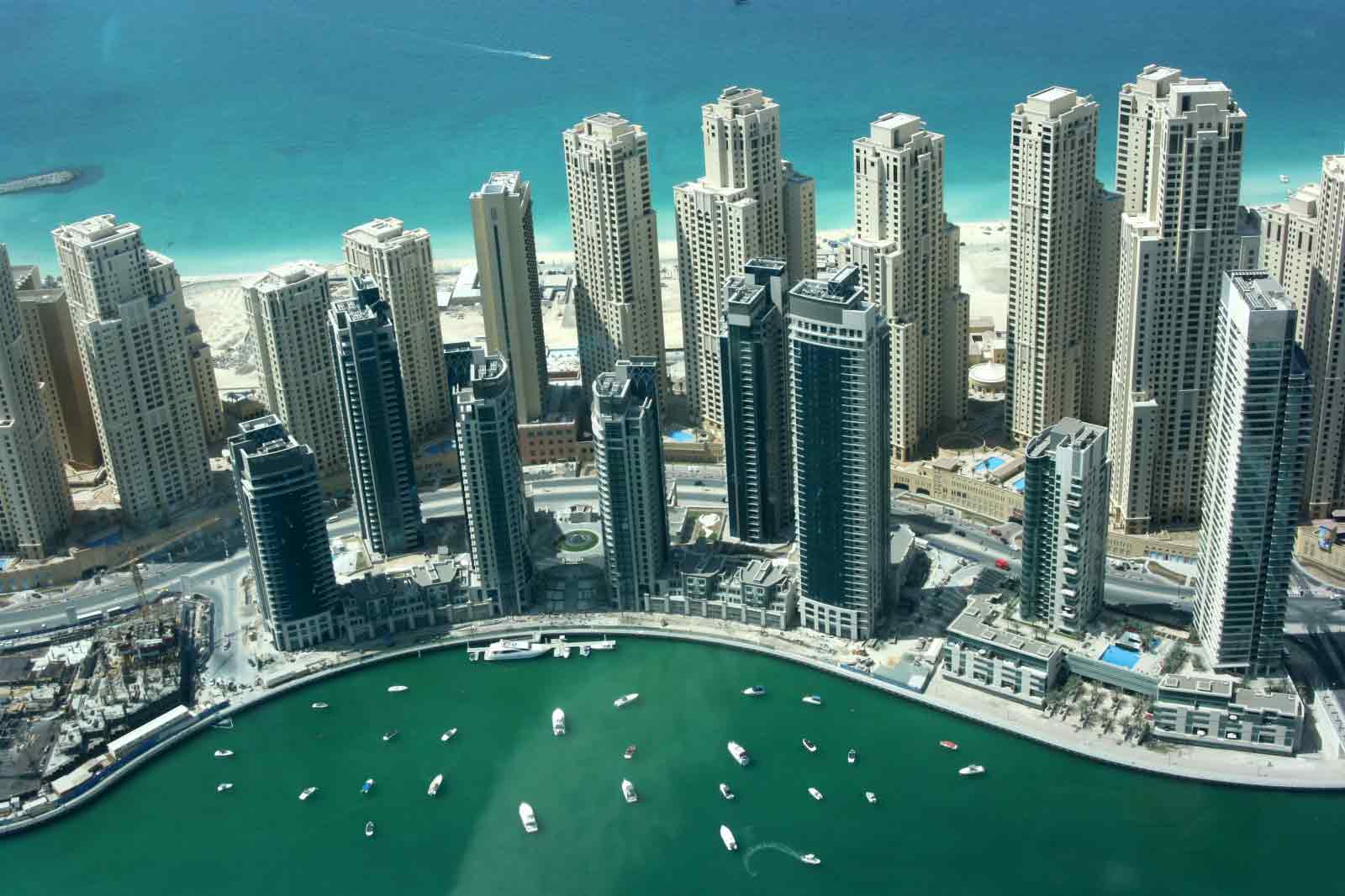 برج های شهر ساحلی دبی