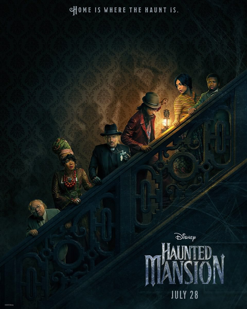 پوستر رسمی جدید فیلم Haunted Mansion