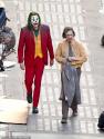 دو جوکر در پشت صحنه فیلم Joker: Folie à Deux