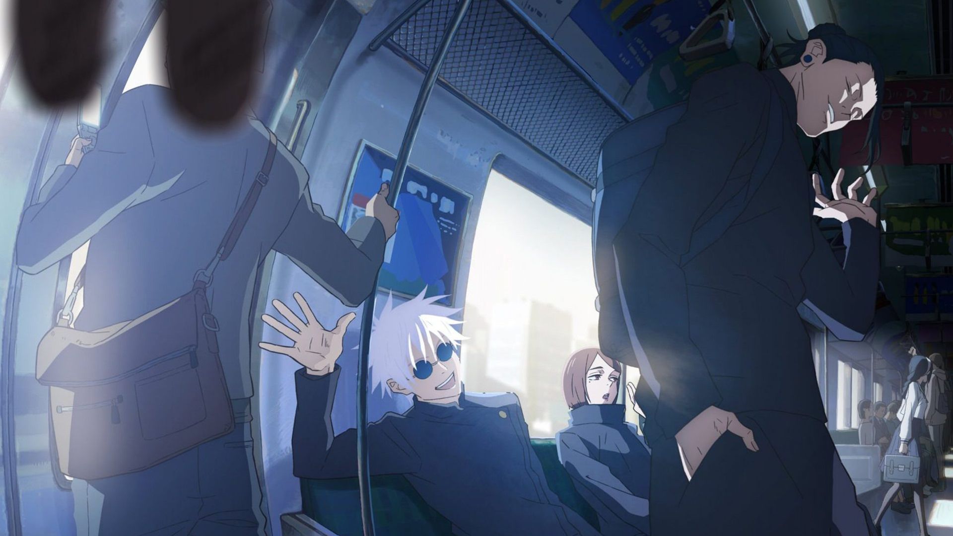 پوستر قطار فصل دوم انیمه Jujutsu Kaisen