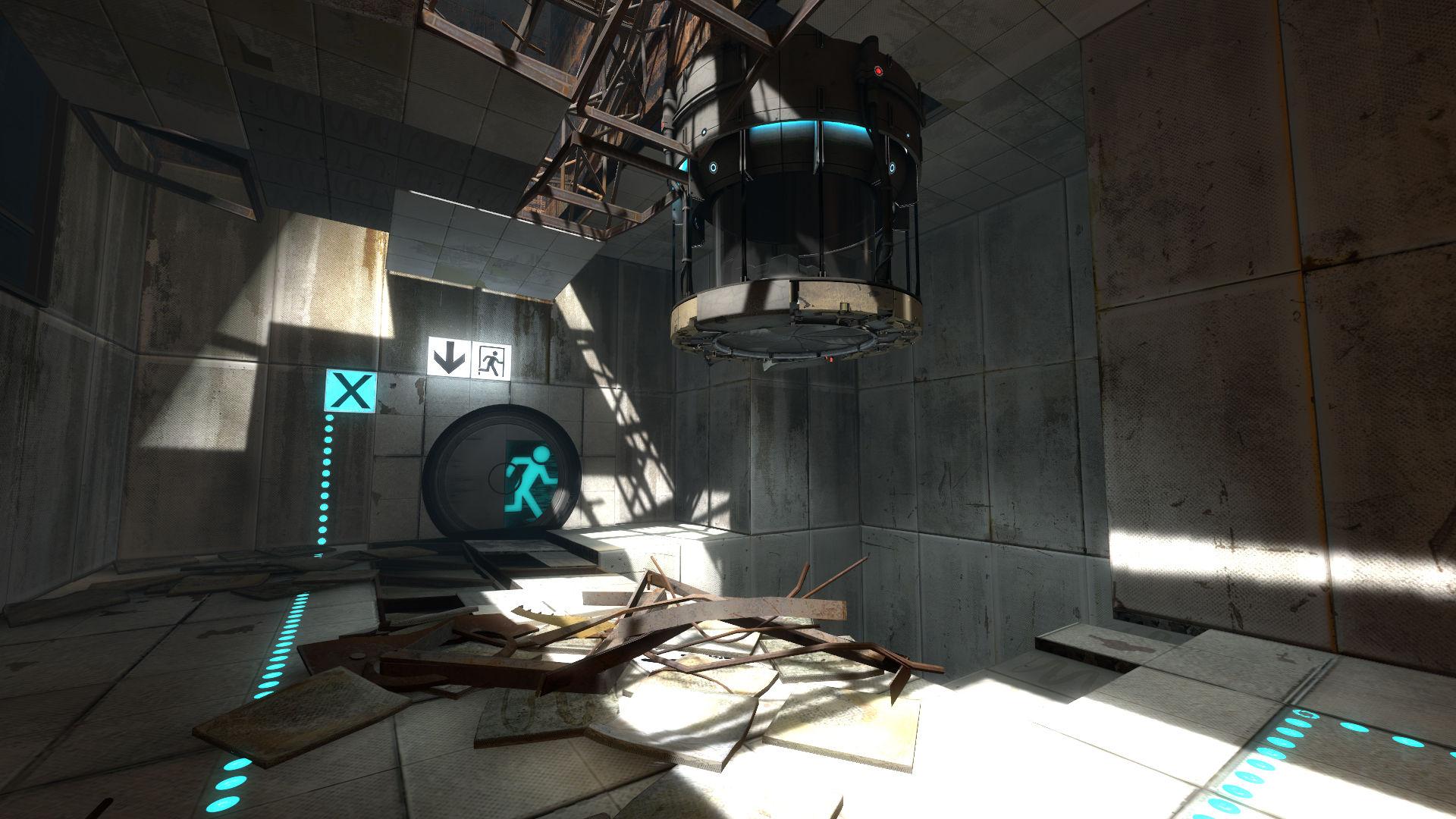 محیط بازی Portal 2