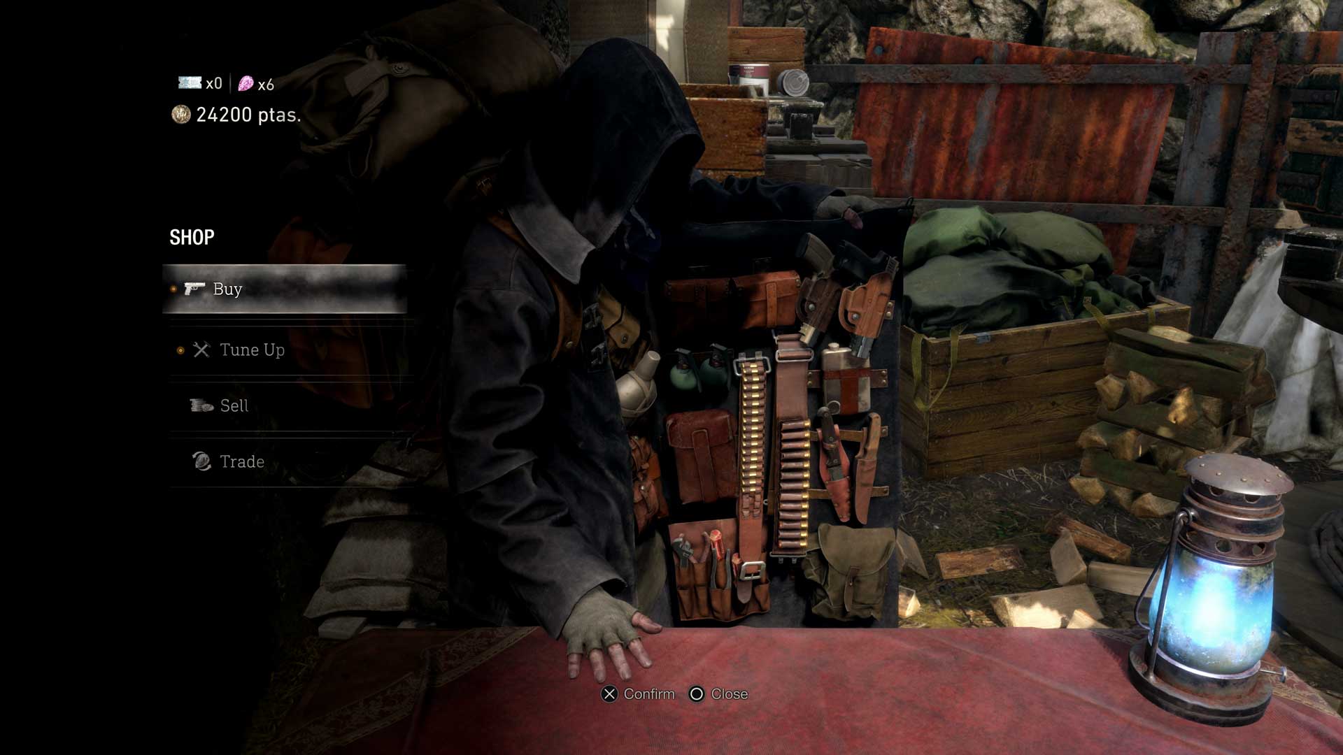 مرچنت (تاجر) در بازی Resident Evil 4 Remake شرکت کپکام