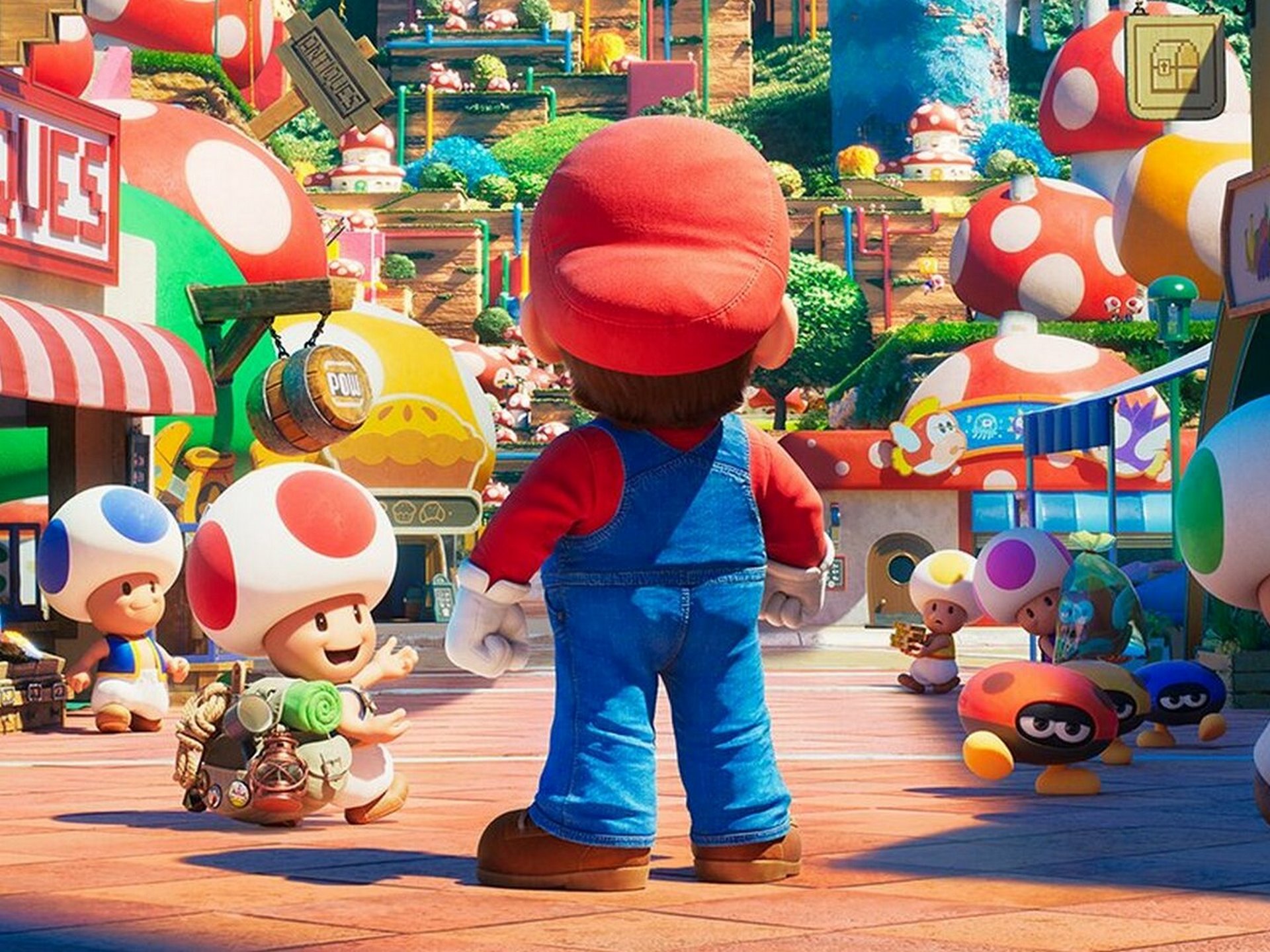 تصویری از ماریو در انیمیشن Super Mario 