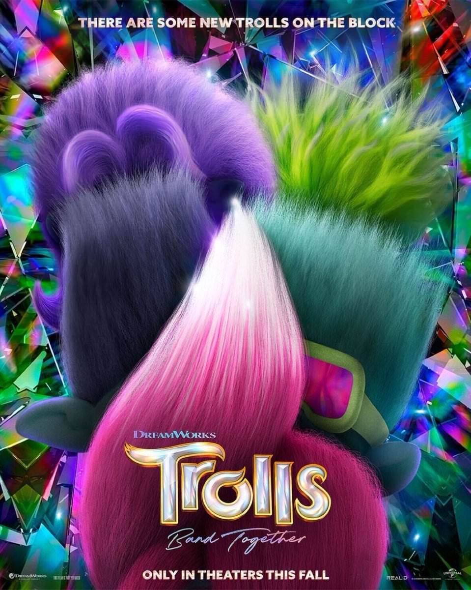 اولین پوستر انیمیشن Trolls Band Together 