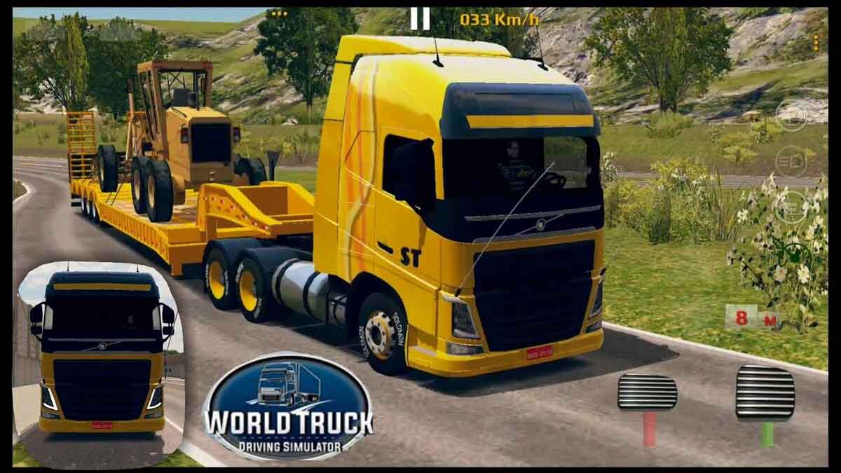 بازی اندروید World Truck Driving Simulator