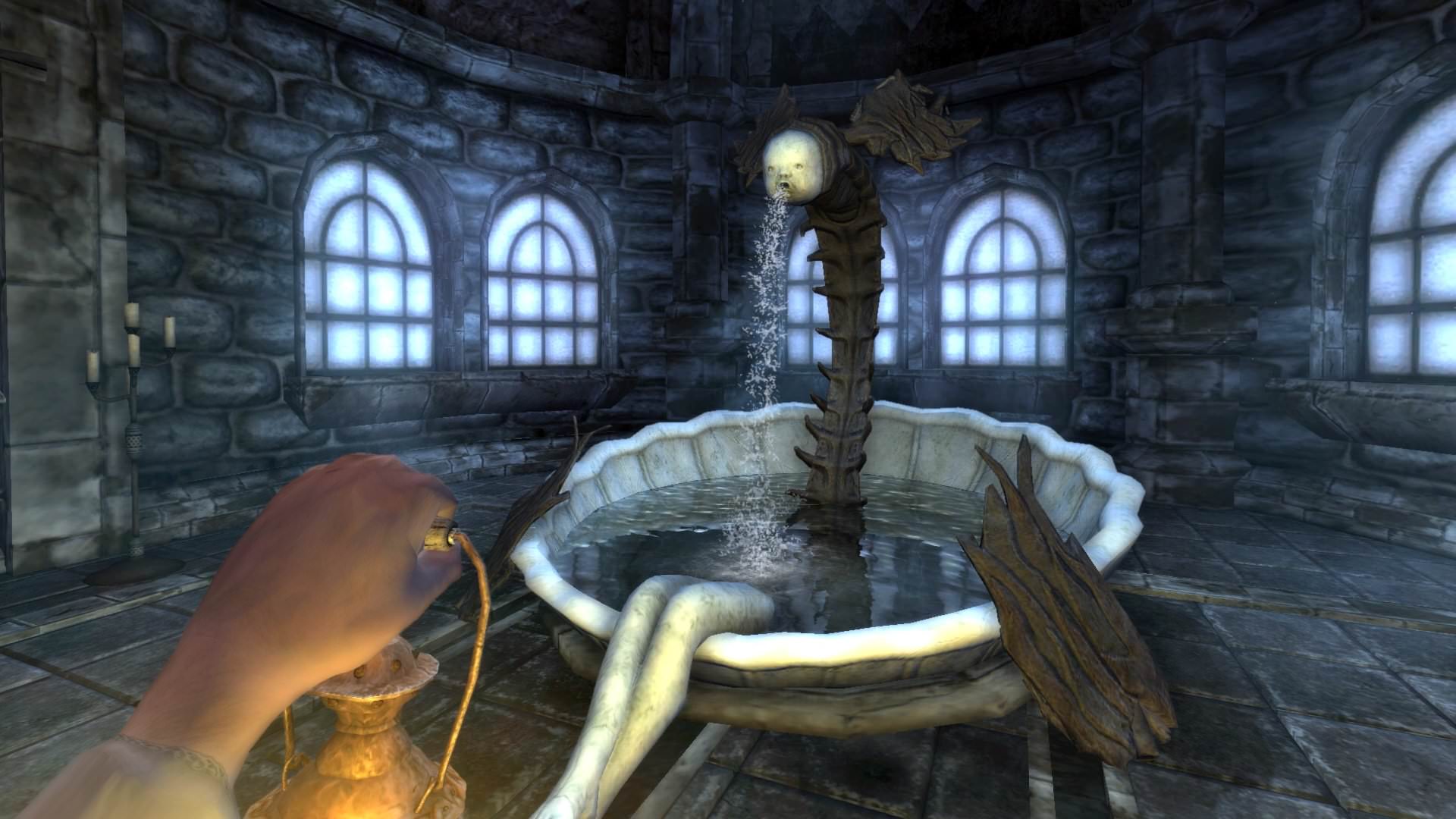 موجود عجیب در بازی Amnesia: The Dark Descent