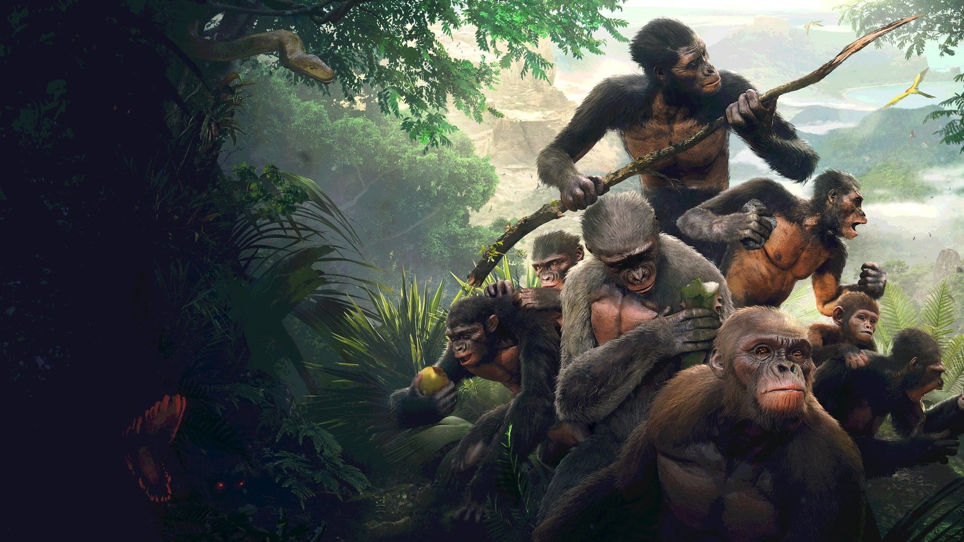 میمون‌ها در بازی Ancestors: The Humankind Odyssey