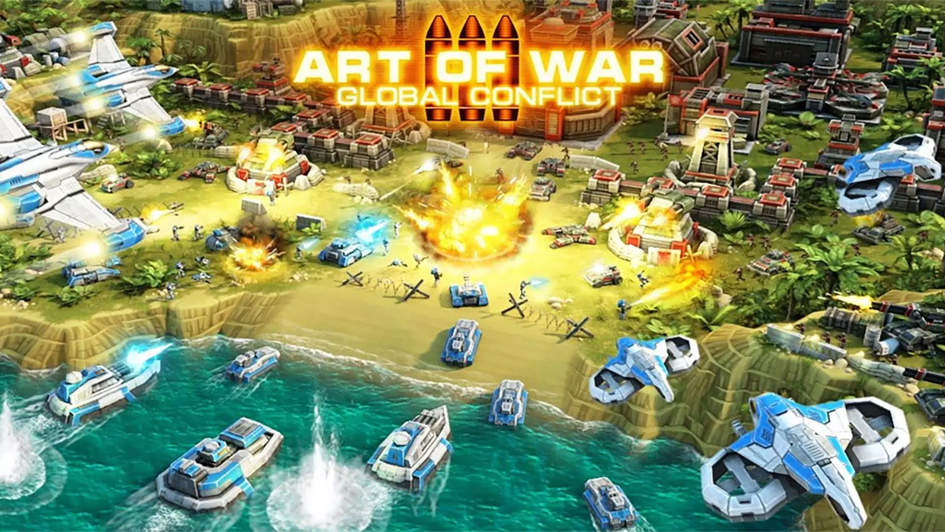 بازی اندروید Art of War 3:RTS strategy game
