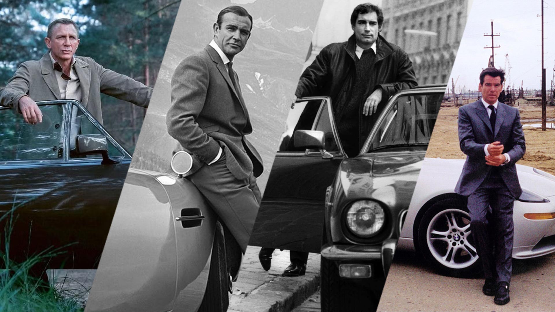 ۱۴ خودروی جذاب جیمز باند از کلاسیک تا مدرن