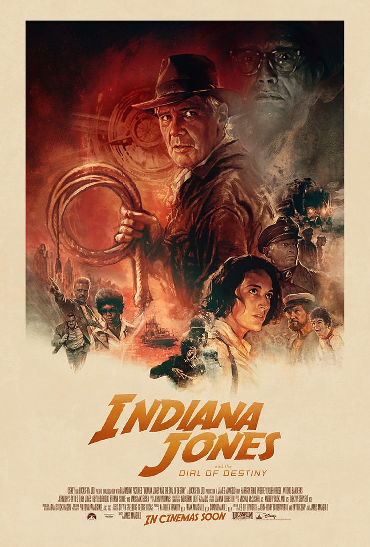  پوستر رسمی فیلم Indiana Jones and the Dial of Destiny