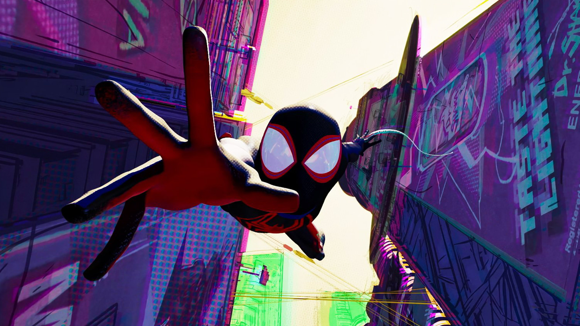 مایلز مورالز در جهان‌های موازی انیمیشن Spider-Man: Across the Spider-Verse