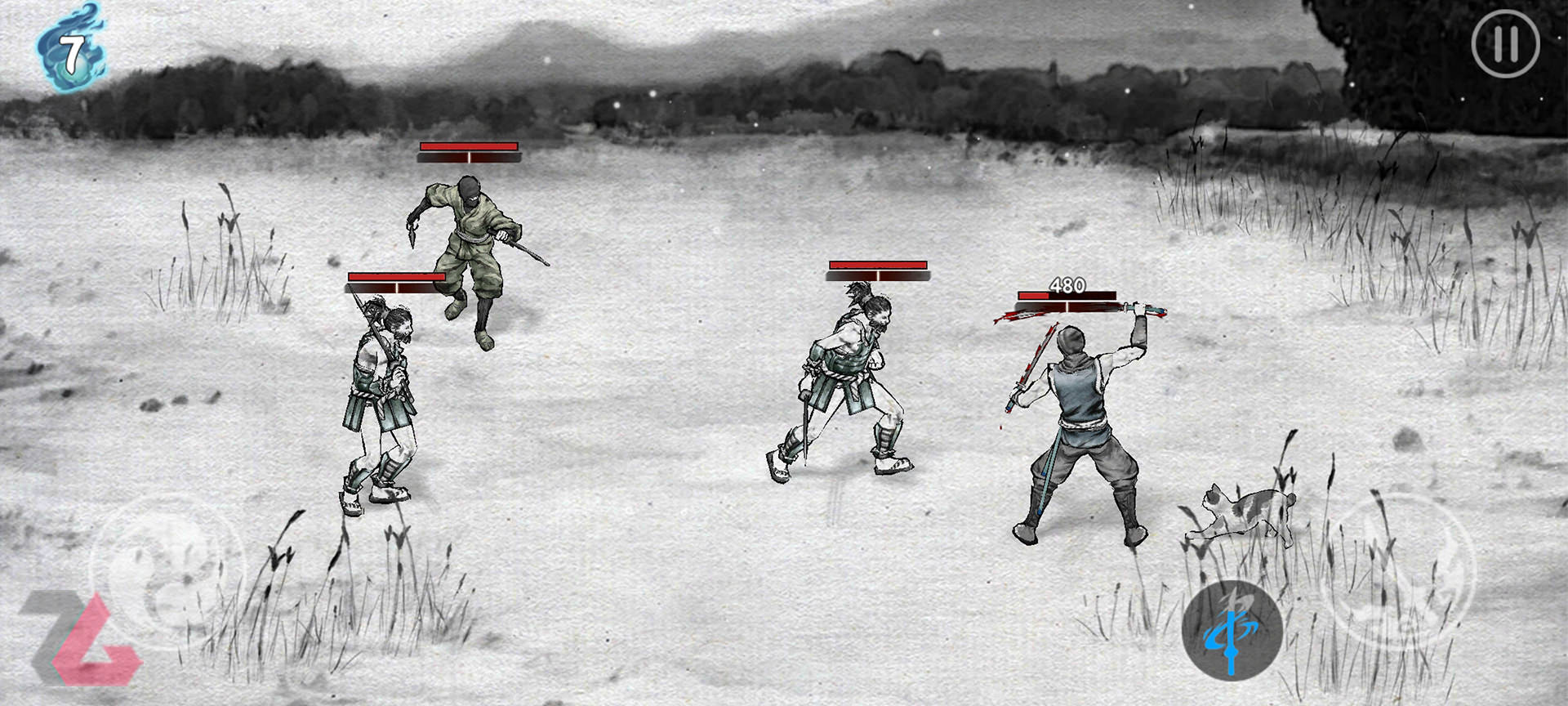 مبارزات بازی اندروید و آیفون Ronin: The Last Samurai