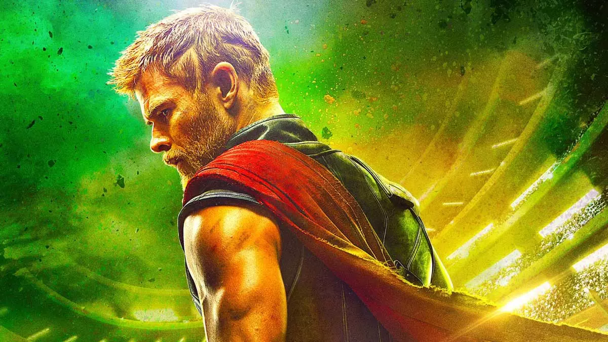 کریس همسورث در فیلم Thor: Ragnarok، یکی از بهترین فیلم های ابرقهرمانی تاریخ سینما