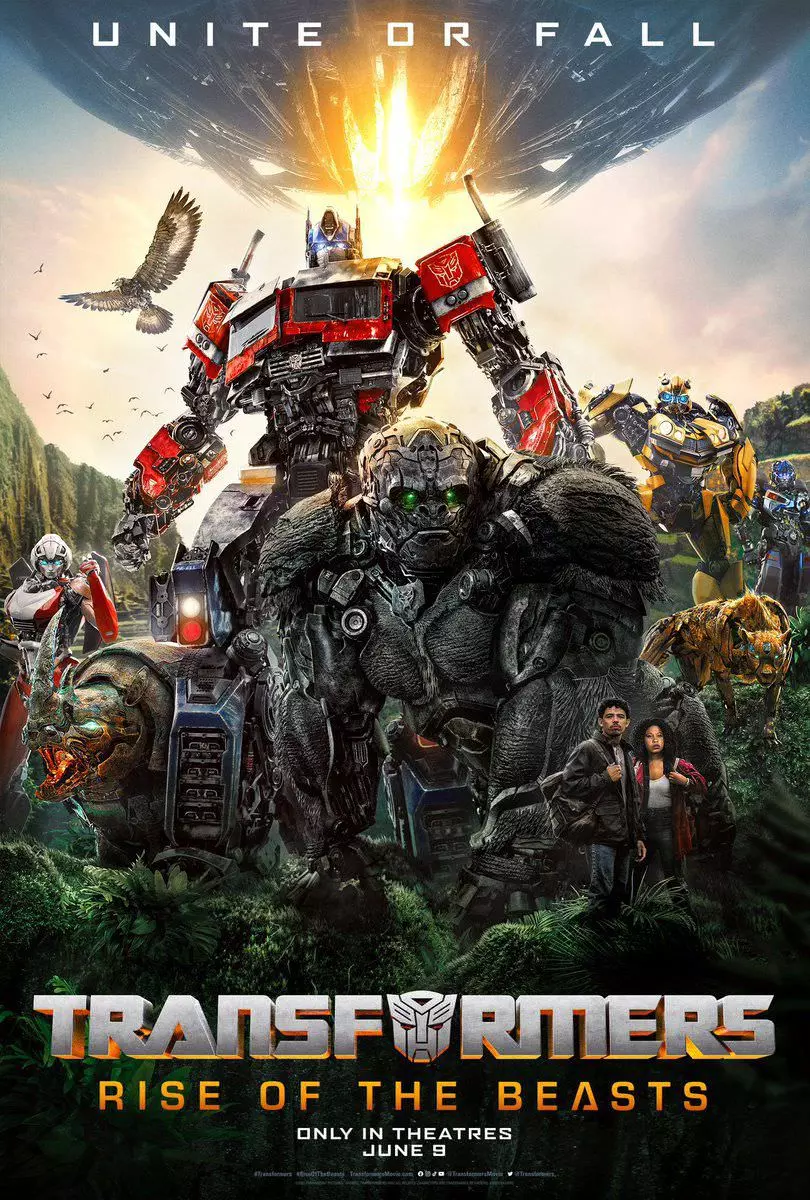 پوستر رسمی فیلم Transformers: Rise of the Beasts