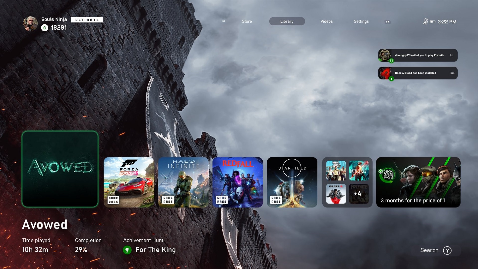 طراحی مفهومی رابط کاربری جدید Xbox