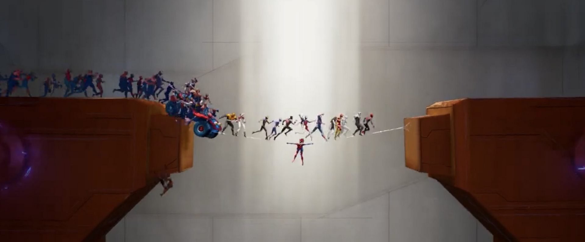 نبرد مردان عنکبوتی در انیمیشن اسپایدرمن 2