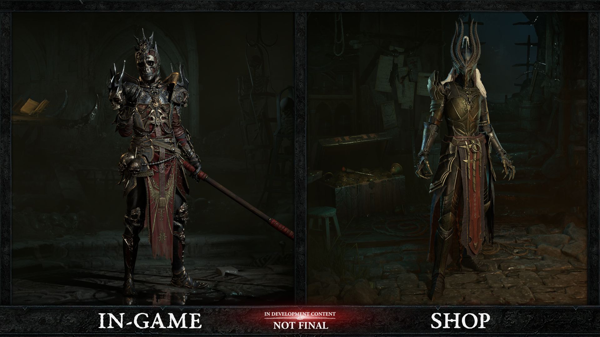 نمونه ای از لباس در بازی Diablo 4