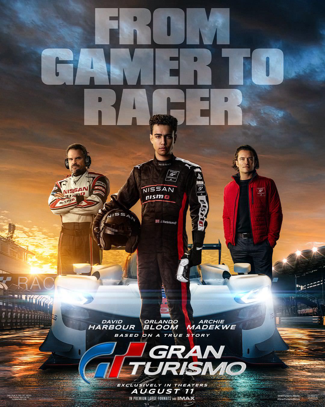 اولین پوستر رسمی فیلم Gran Turismo 