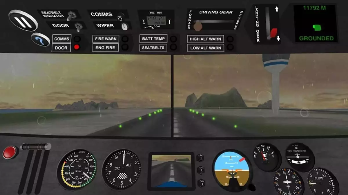بازی اندروید و شبیه ساز RFS - Real Flight Simulator