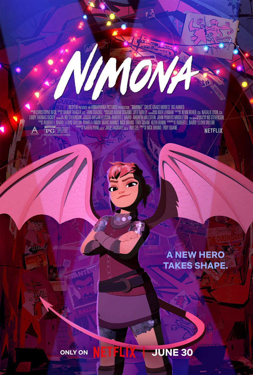 اولین پوستر انیمیشن Nimona