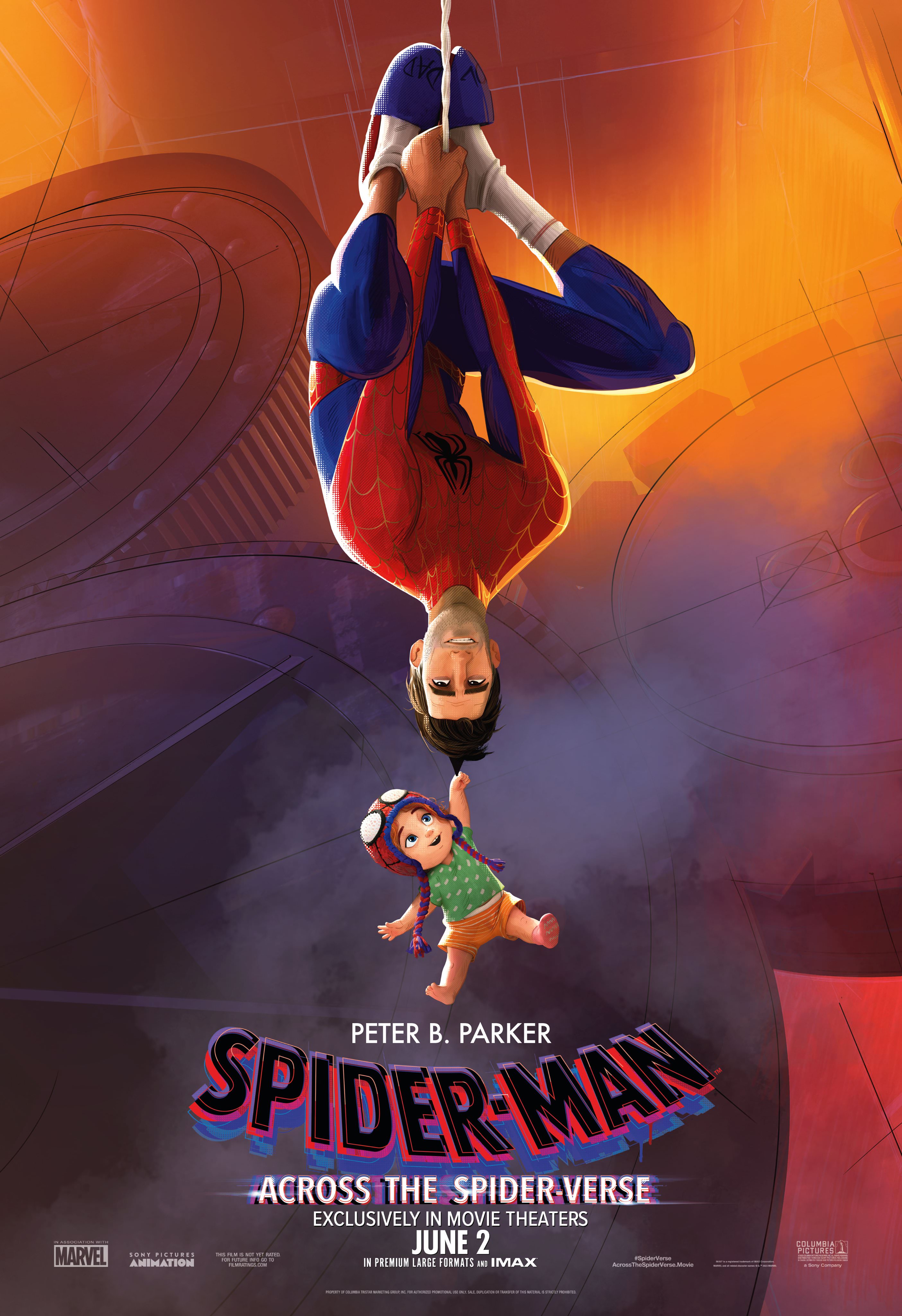 پوستر پیتر بی پارکر در فیلم Spider-Man: Through the Spider-Verse