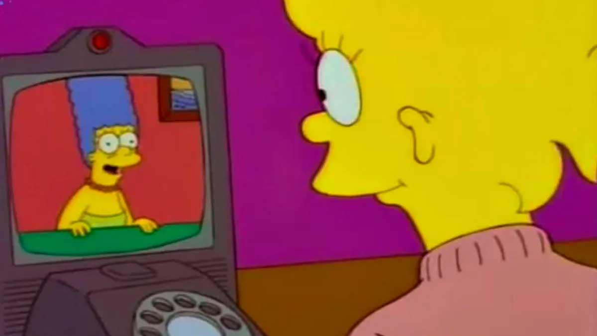 پیشبینی تماس تصویری در سریال سیمپسون ها
