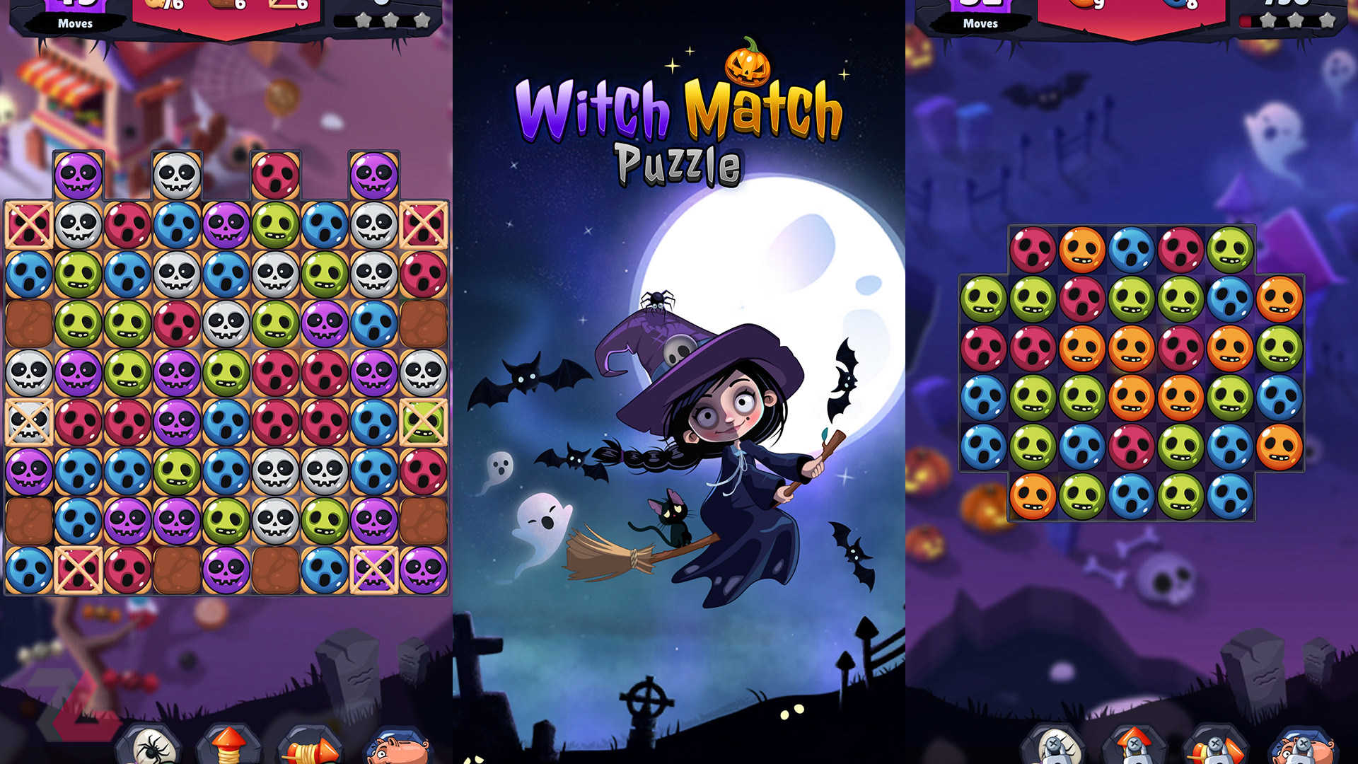 بازی اندروید Witch Match Puzzle