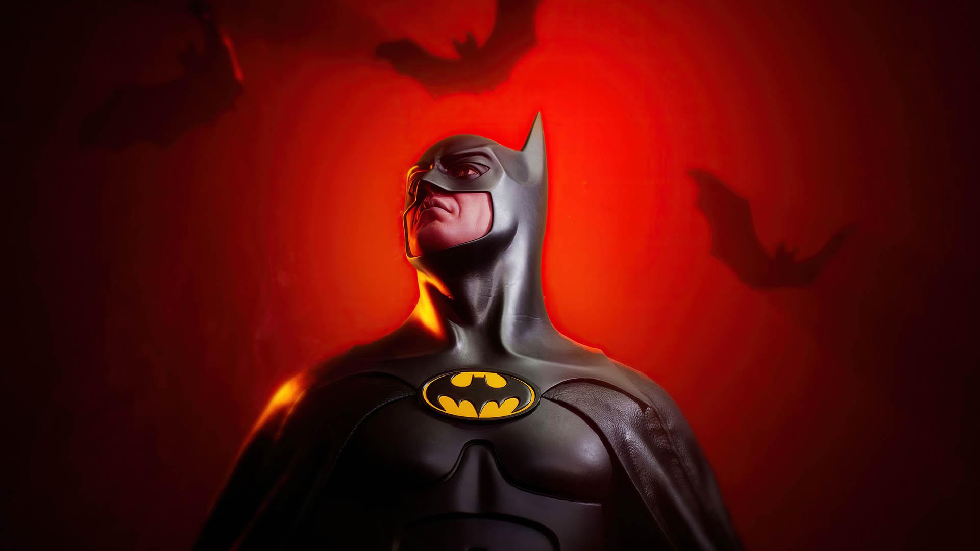 مایکل کیتون در نقش بتمن در فیلم Batman Returns
