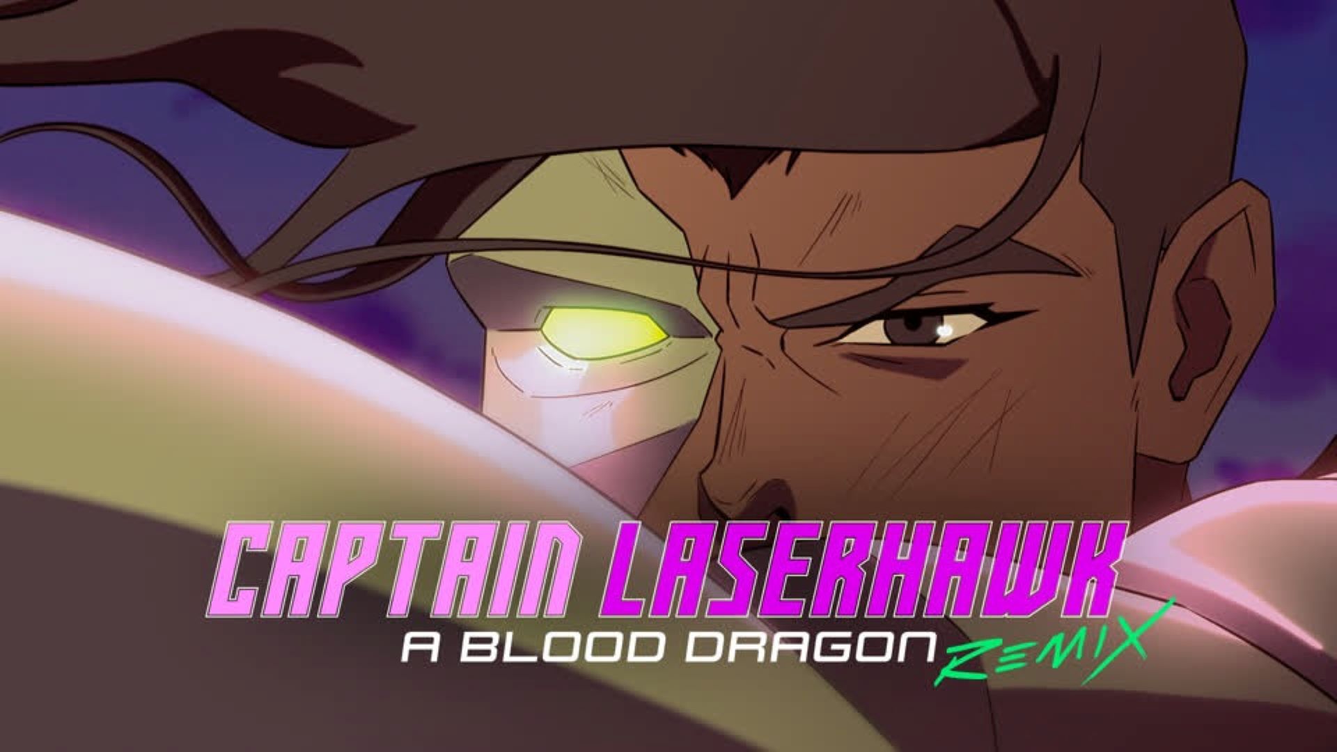 تریلر معرفی انیمه‌ی Captain Laserhawk: A Blood Dragon Remix