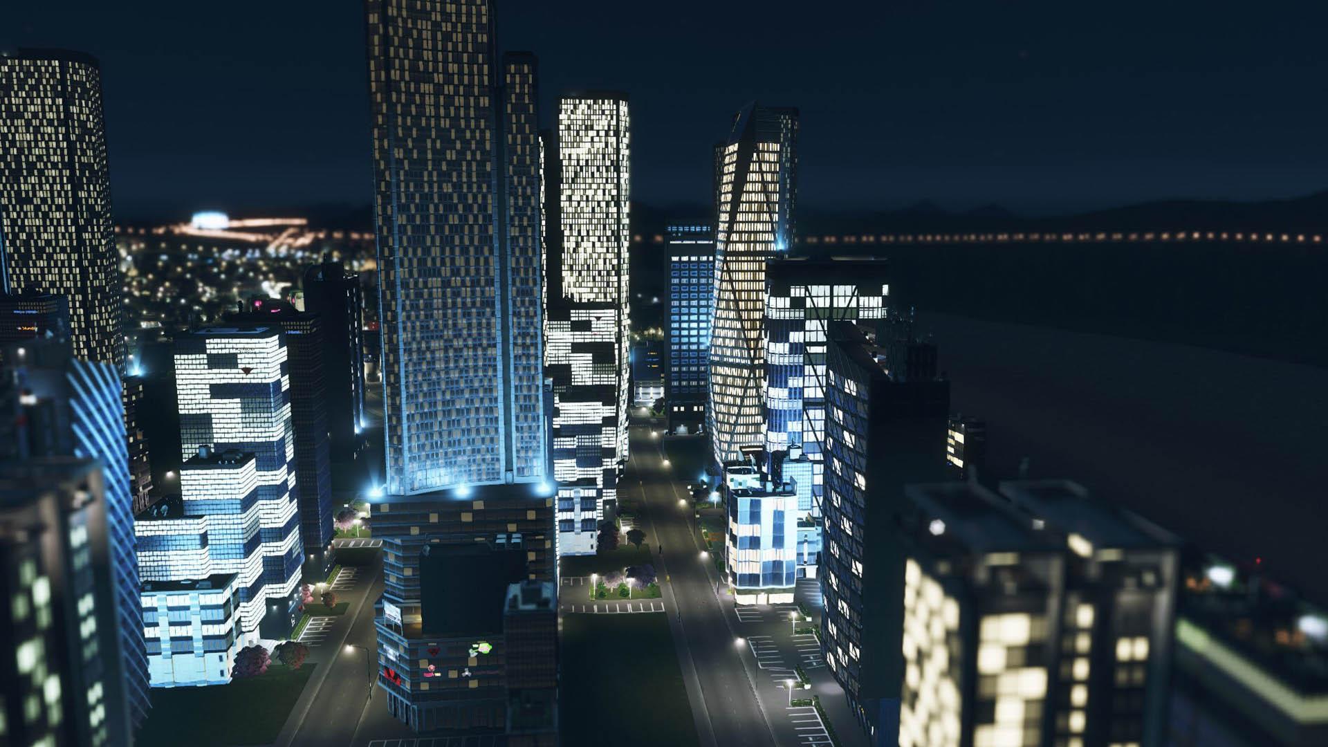 آسمان خراش ها در بازی Cities: Skylines