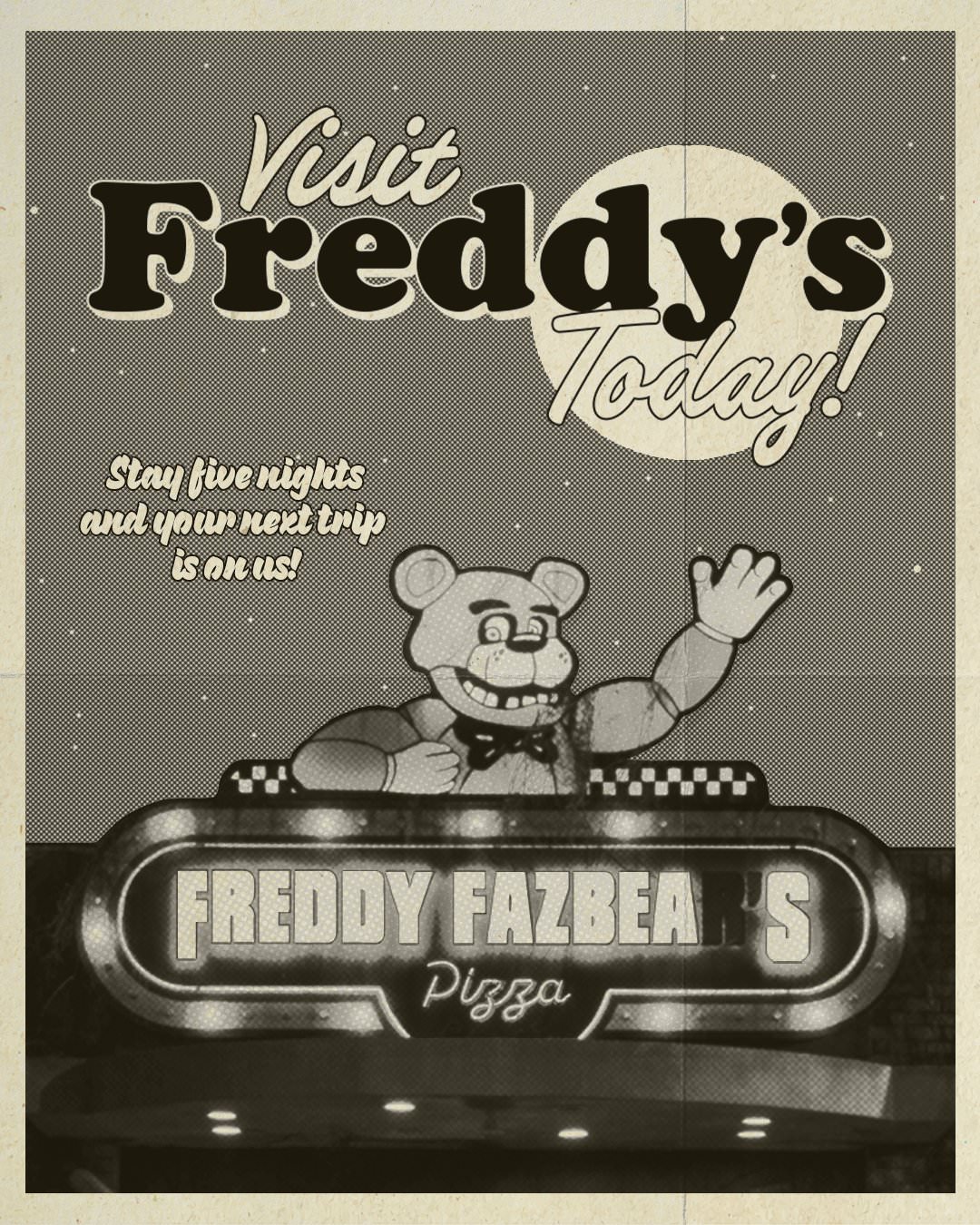 پوستر تازه فیلم Five Nights at Freddy’s