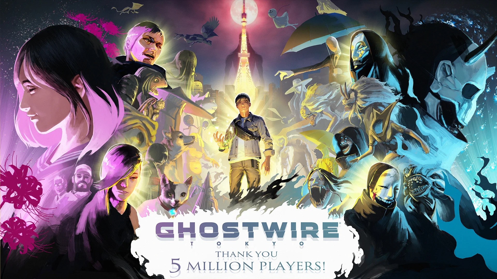 آثار هنری Ghostwire: Tokyo به پنج میلیون رسید